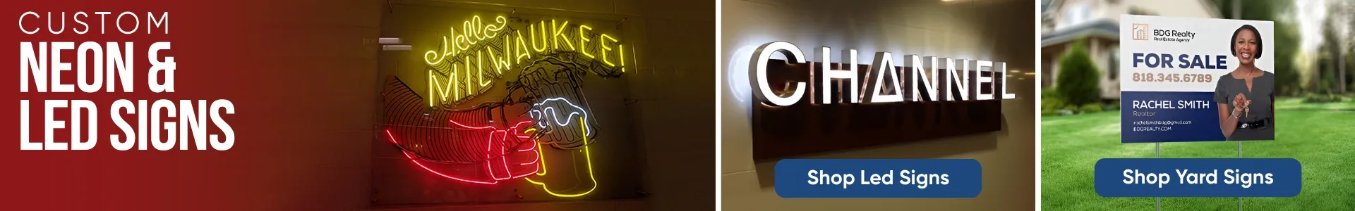 CustomSocksNow.Com Signs