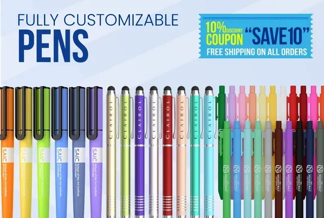 CustomSocksNow.Com Pens