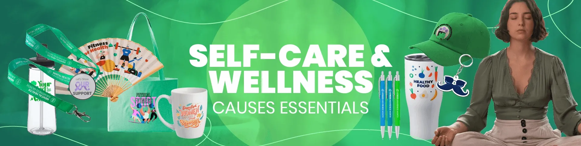 CustomSocksNow.Com Self-Care and Wellness Causes