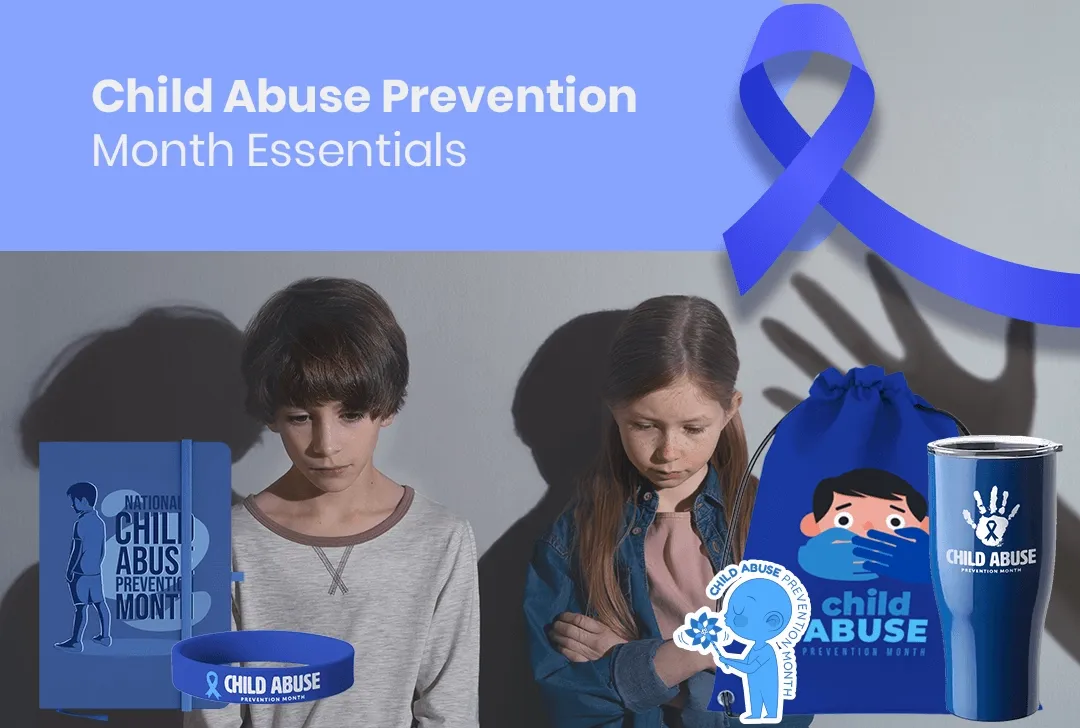 CustomSocksNow.Com Child Abuse Prevention Month
