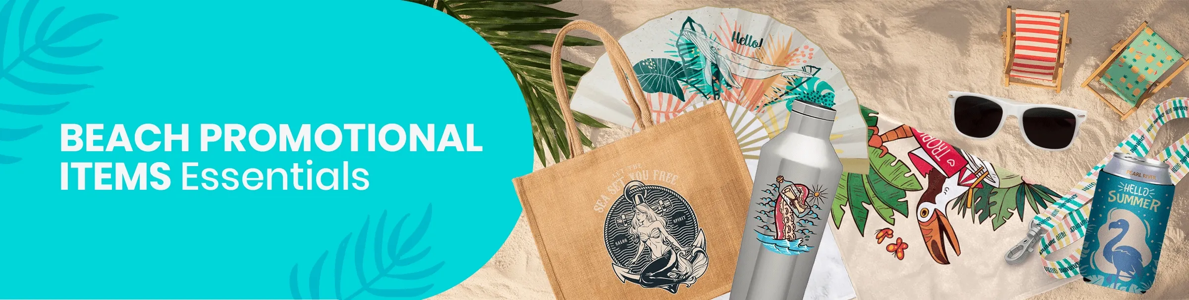 CustomSocksNow.Com Beach Promotional Items