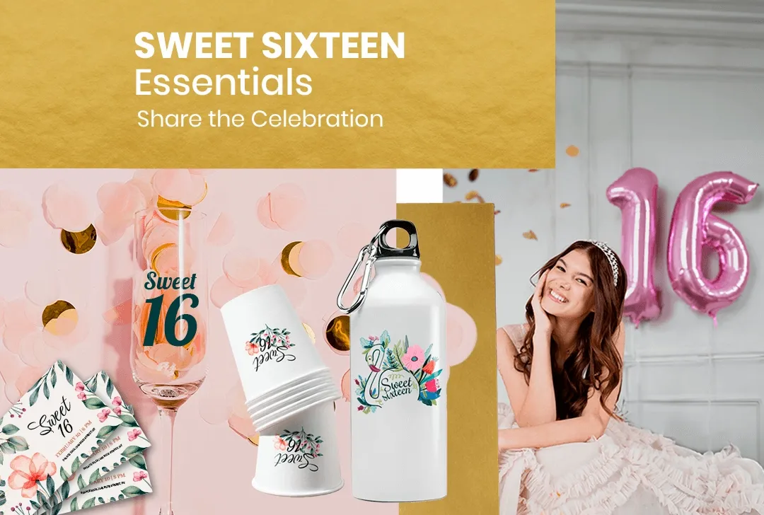 CustomSocksNow.Com Sweet Sixteen