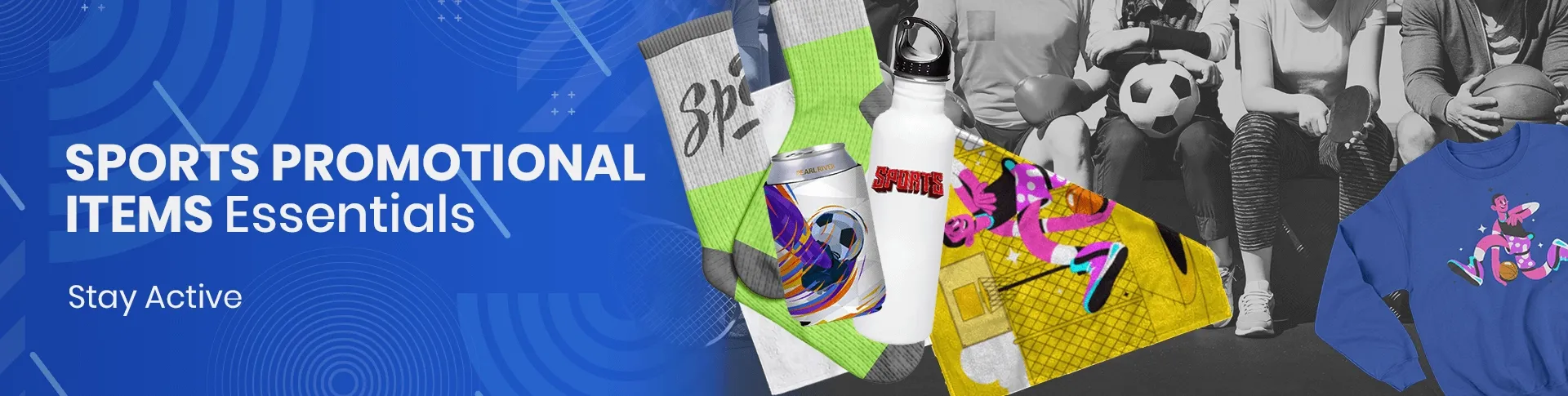 CustomSocksNow.Com Sports Promotional Items