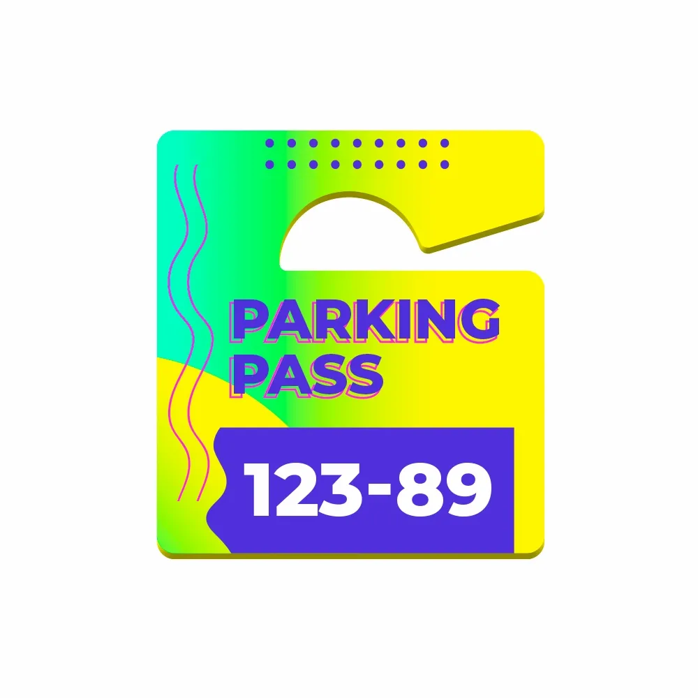 Parking Passes - Custom Socks Now