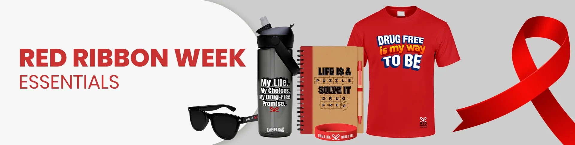 CustomSocksNow.Com Red Ribbon Week