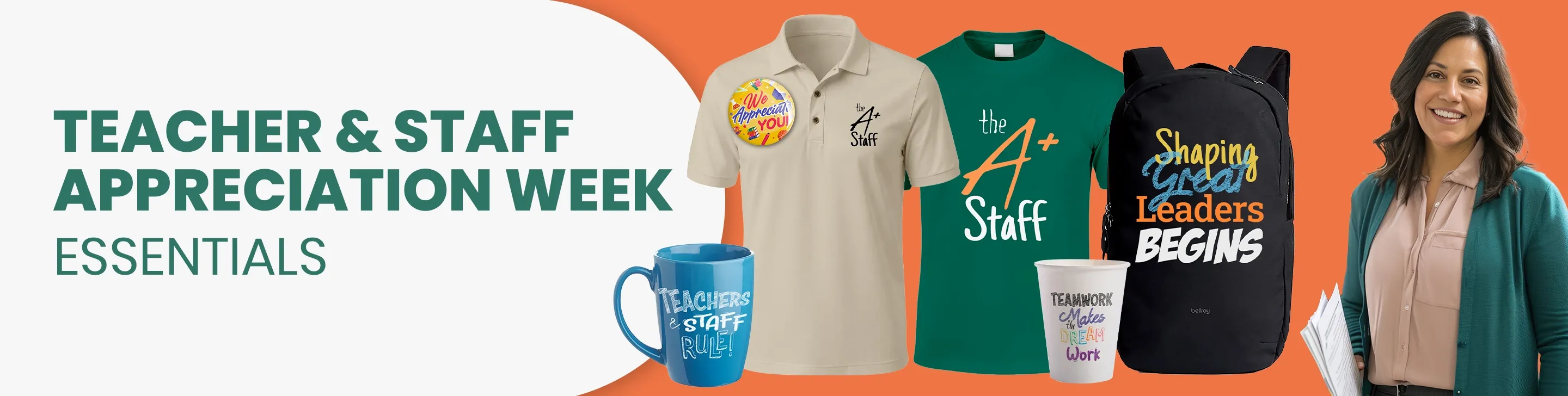 CustomSocksNow.Com Teacher & Staff Appreciation Week