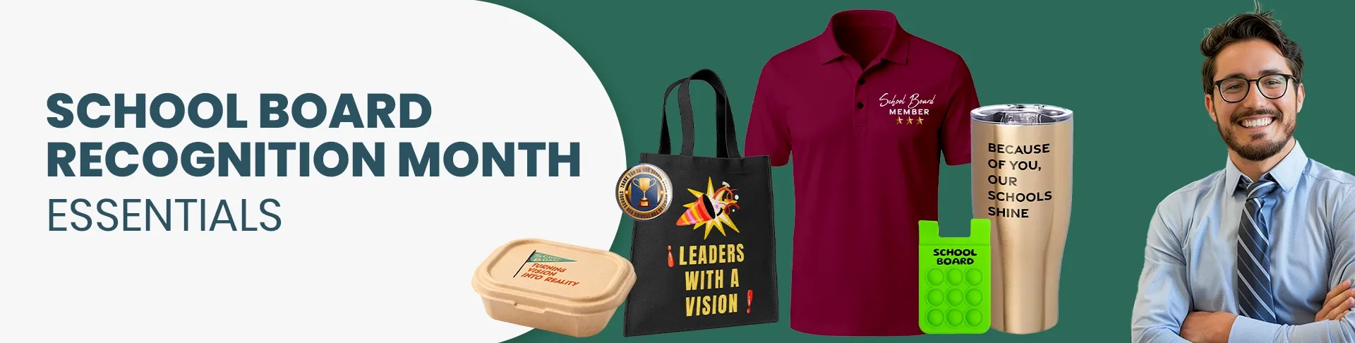 CustomSocksNow.Com School Board Recognition Month