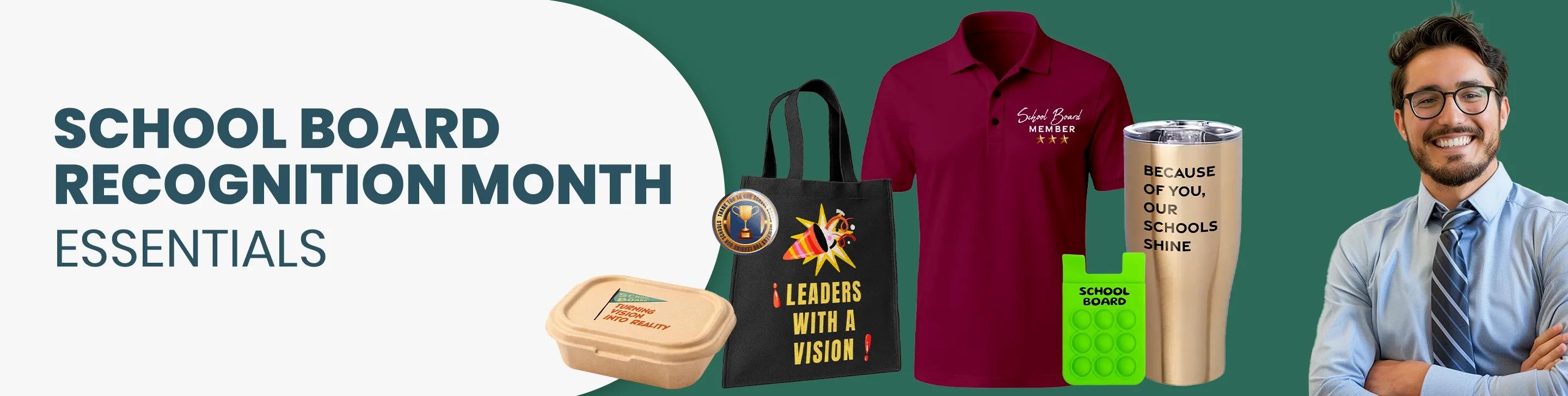 CustomSocksNow.Com School Board Recognition Month