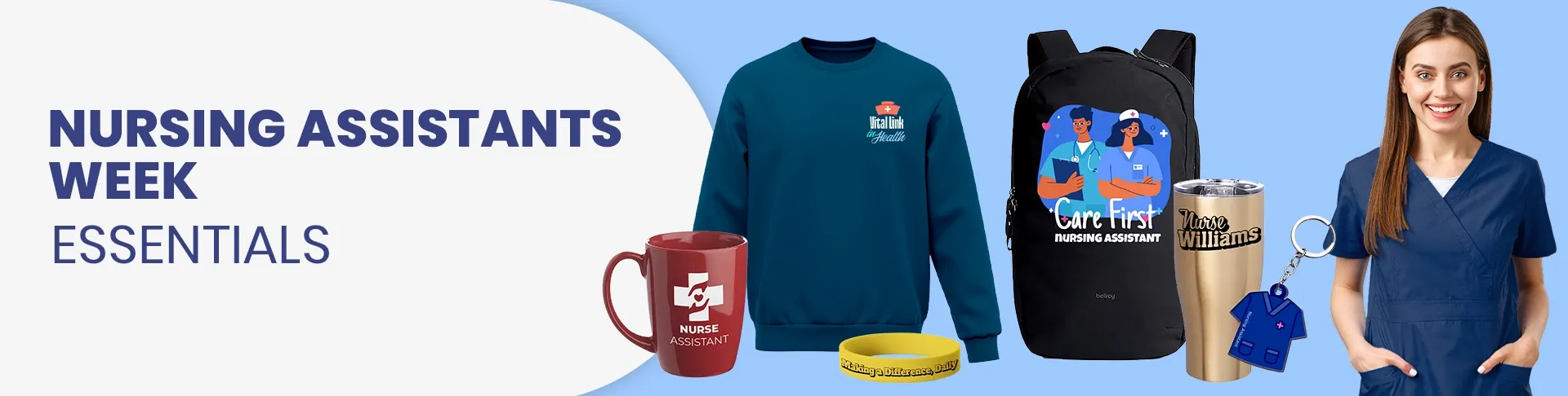 CustomSocksNow.Com Nursing Assistants Week