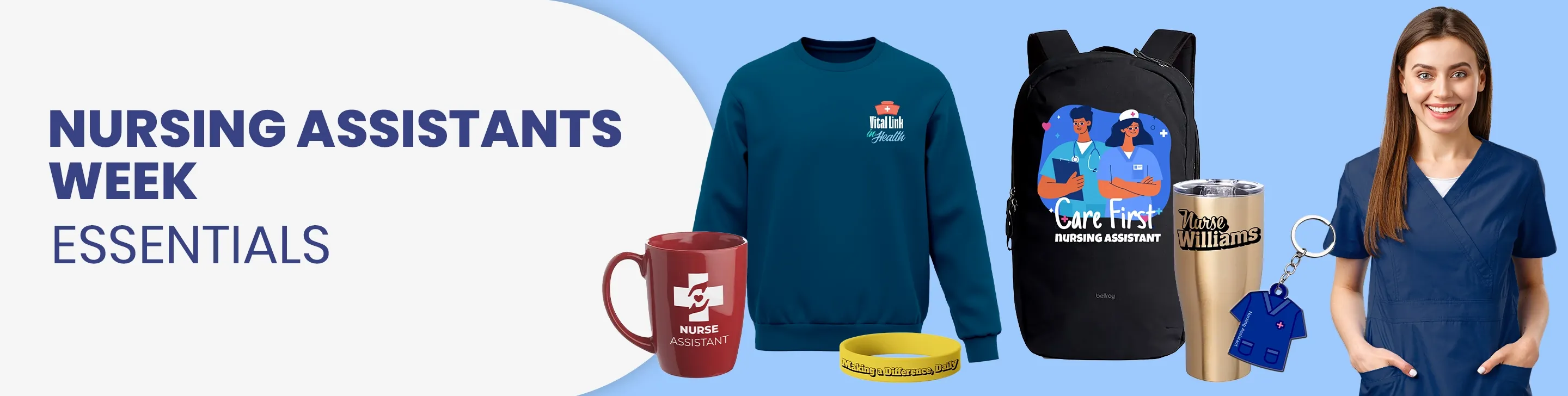 CustomSocksNow.Com Nursing Assistants Week