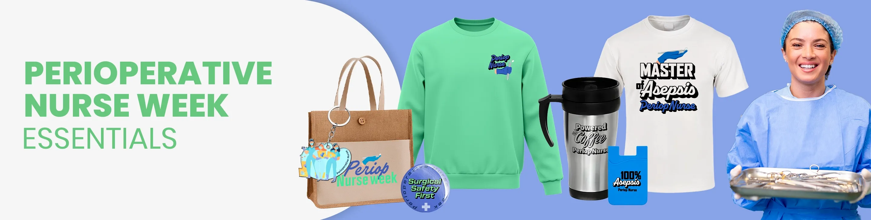 CustomSocksNow.Com Perioperative Nurse Week