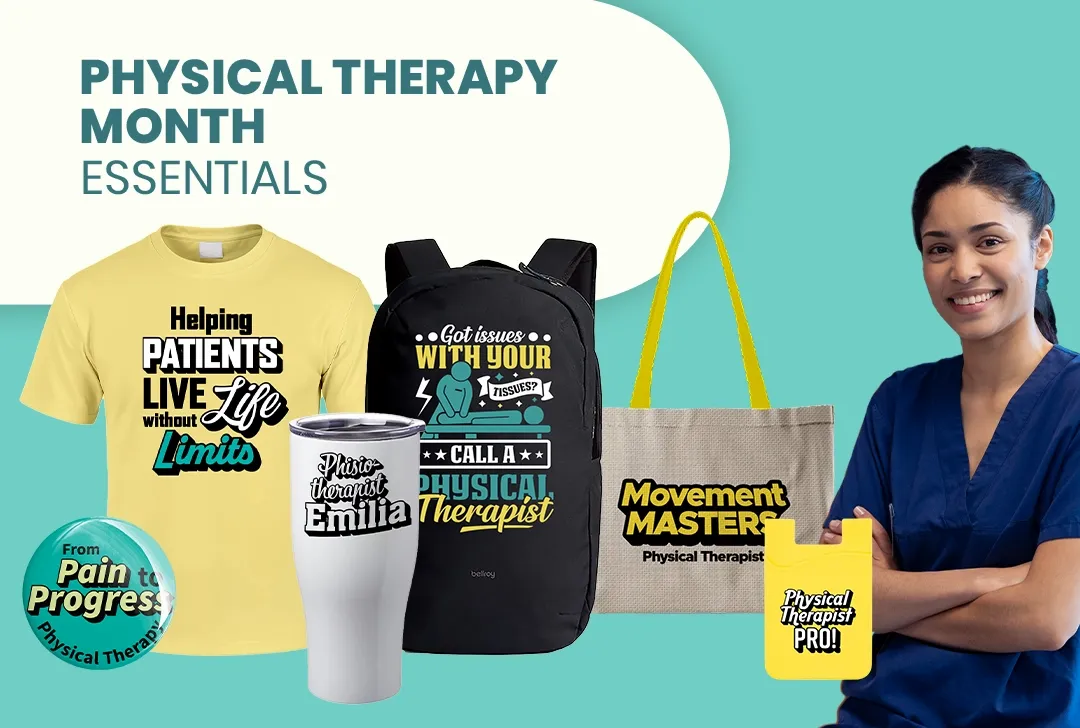 CustomSocksNow.Com Physical Therapy Month