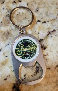 CustomSocksNow.Com - Multi-use Alloy Bottle Opener Keychain