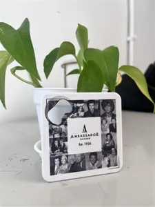 CustomSocksNow.Com - Customized Bottle Opener Coaster