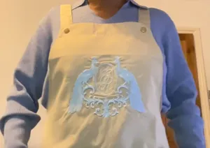 CustomSocksNow.Com - Apron with Happy Bear Patch