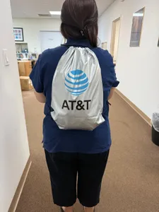 CustomSocksNow.Com - Custom Reflective Drawstring Bag