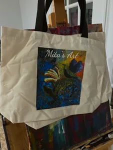 CustomSocksNow.Com - Custom Natural Cotton Tote Bag