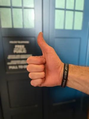 Printed Wristbands - These wrist bands are great and a cool way of promoting our podcast