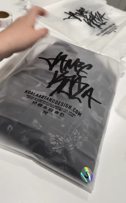 CustomSocksNow.Com - Zipper Frosted Bag