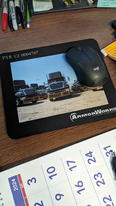 CustomSocksNow.Com - Custom Printed Rectangular Mouse Pad