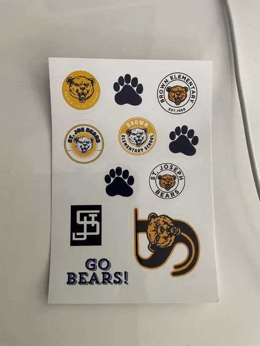 CustomSocksNow.Com - Stickers Sheets