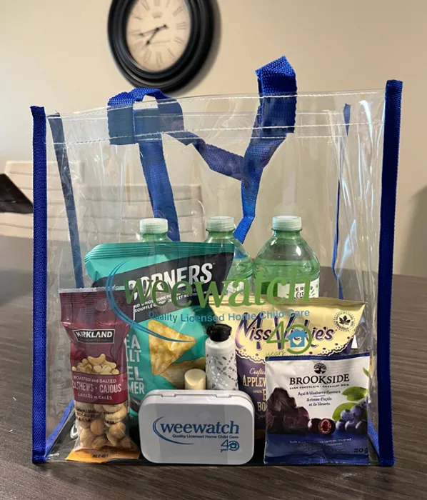 CustomSocksNow.Com - Custom Clear Tote Bag