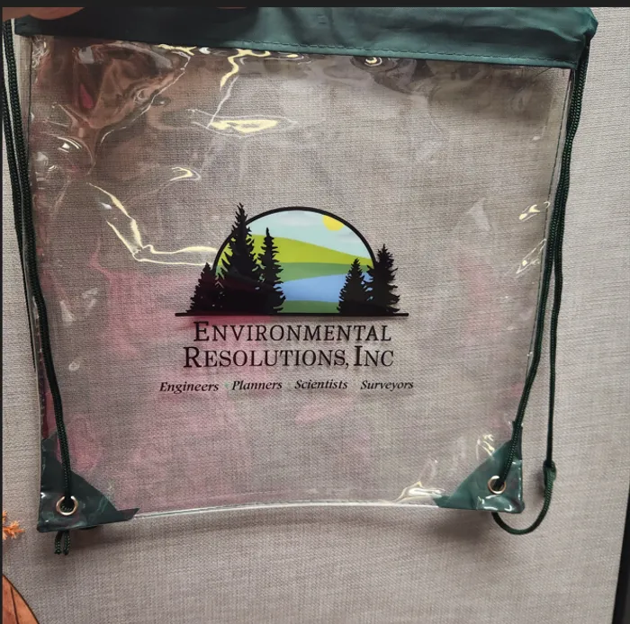 CustomSocksNow.Com - Custom Clear Drawstring Bag