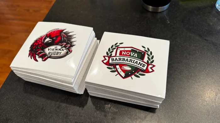 CustomSocksNow.Com - Circle Stickers