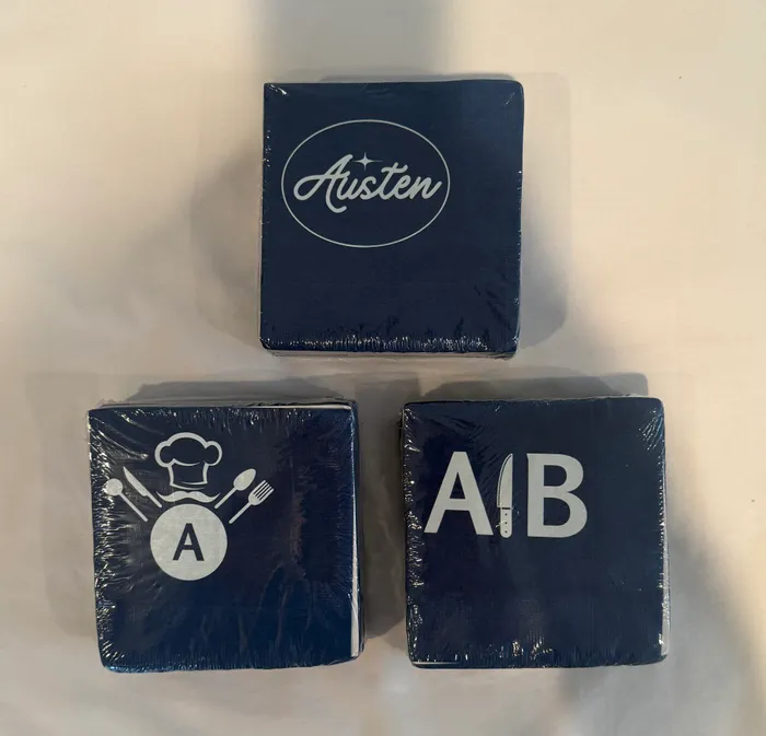 CustomSocksNow.Com - Custom Beverage Napkin