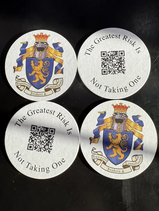 CustomSocksNow.Com - Pulpboard Coasters