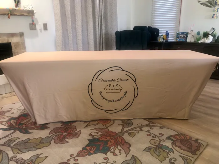 CustomSocksNow.Com - Custom Rectangle Table Covers