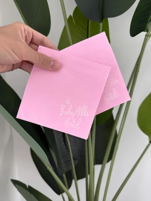 CustomSocksNow.Com - Custom Beverage Napkin