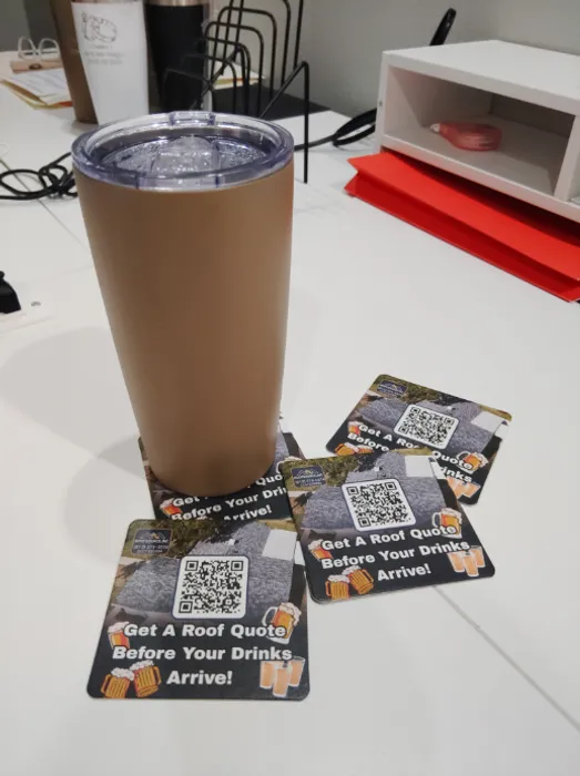 CustomSocksNow.Com - Pulpboard Coasters