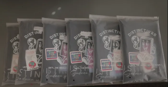 CustomSocksNow.Com - Zipper Frosted Bag