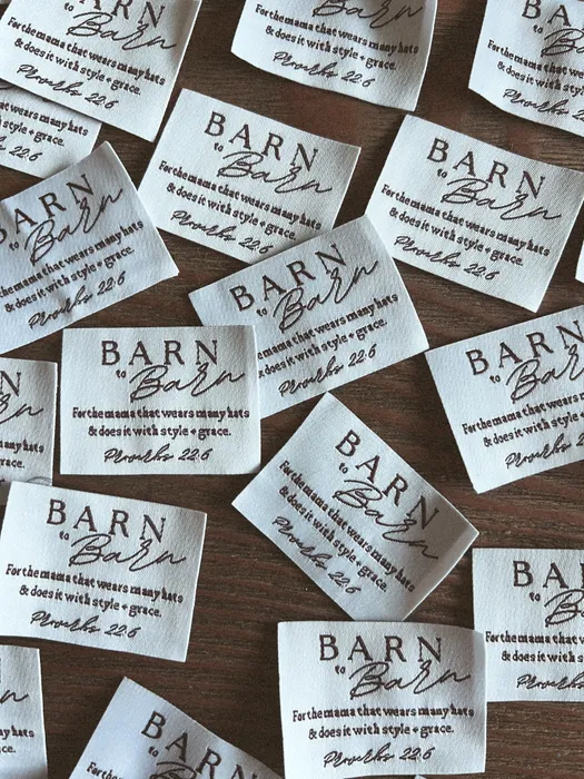 CustomSocksNow.Com - Woven Labels