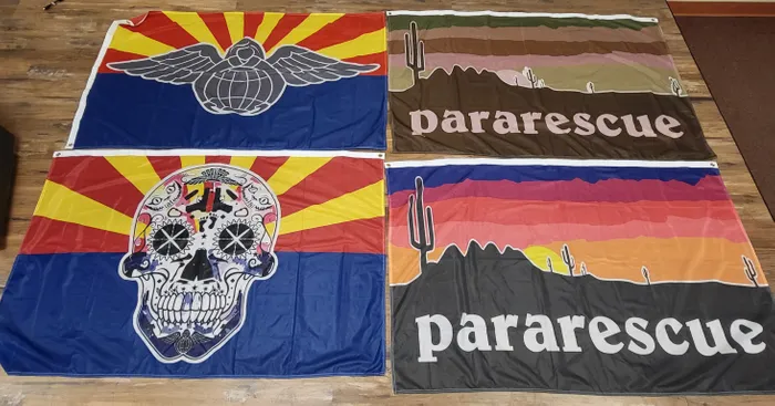 CustomSocksNow.Com - Rectangle Flag