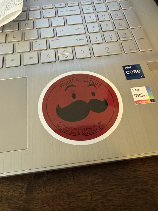 CustomSocksNow.Com - Circle Stickers
