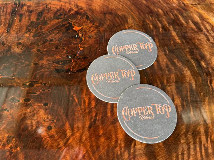 CustomSocksNow.Com - Kraft Paper Coaster
