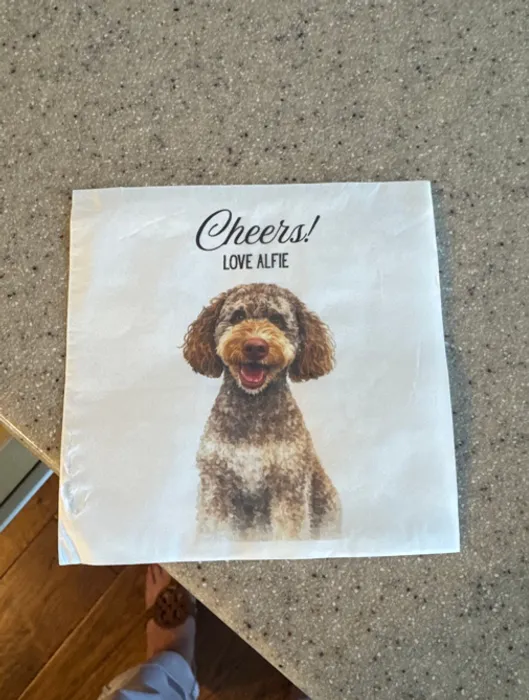 CustomSocksNow.Com - Custom Paper Beverage Napkin