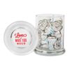 Glass Gourmet Jar - Hershey's Chocolate Kisses 