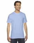 American Apparel Unisex Fine Jersey Short-Sleeve T-Shirt Baby Blue