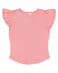 Toddler Flutter Sleeve T-Shirt Mauvelous