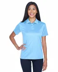 UltraClub Ladies' Cool & Dry Sport Two-Tone Polo COLUMB BLUE