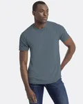 Next Level Apparel Unisex CVC Crewneck T-Shirt HTHR SLATE BLUE