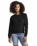 Ladies' Laguna Sueded Sweatshirt BLACK
