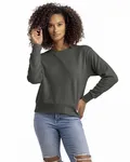 Ladies' Laguna Sueded Sweatshirt Heavy Metal