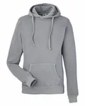 Unisex Pigment Dyed Fleece Hooded Sweatshirt CLOUD