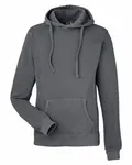 Unisex Pigment Dyed Fleece Hooded Sweatshirt Lead