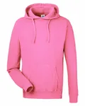 Unisex Pigment Dyed Fleece Hooded Sweatshirt PARADISE PINK
