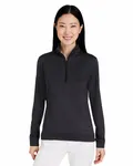 Ladies' Cloudspun Rockaway Quarter-Zip PUMA BLACK
